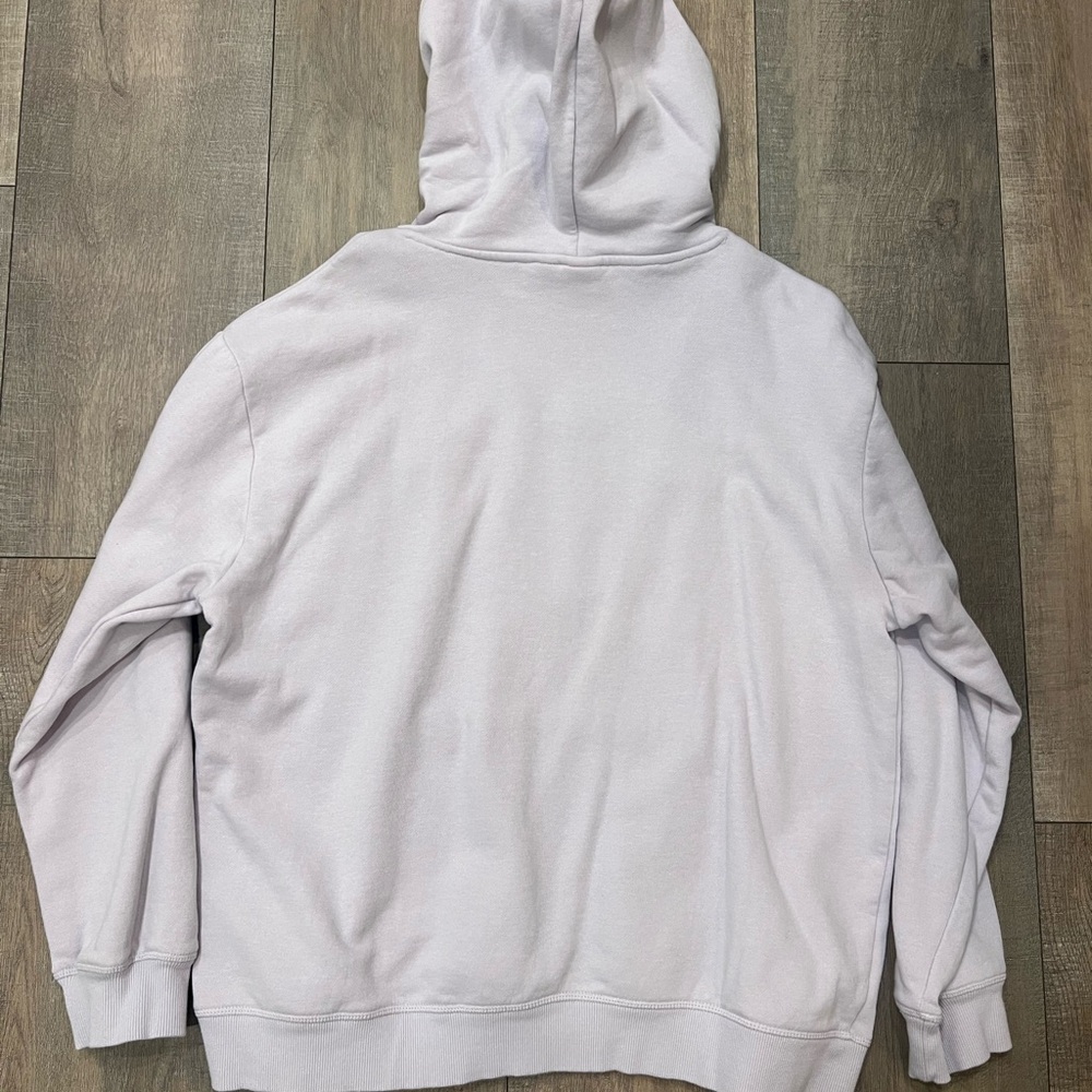 H & M Disney Lavender Hoodie with Mickey Logo Size Medium - Picture 5 of 6